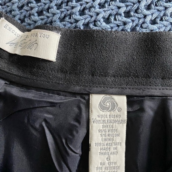 Lord And Taylor Black Slacks - Picture 2 of 7